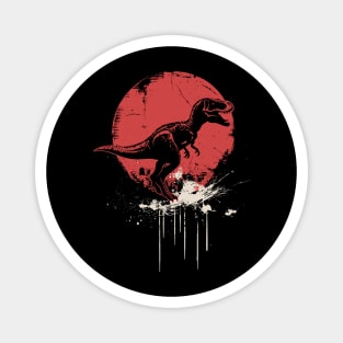 T-Rex Silhouette Magnet